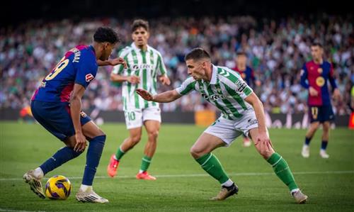 ريال بيتيس vs برشلونة